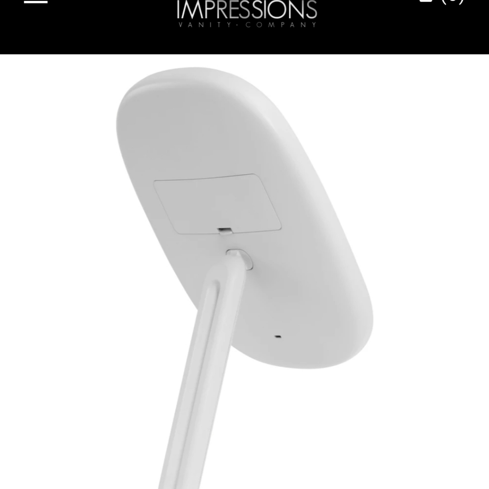 Impressions led makeup mirror